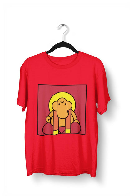 thelegalgang,Ganesha Block Art T-Shirt,MEN.