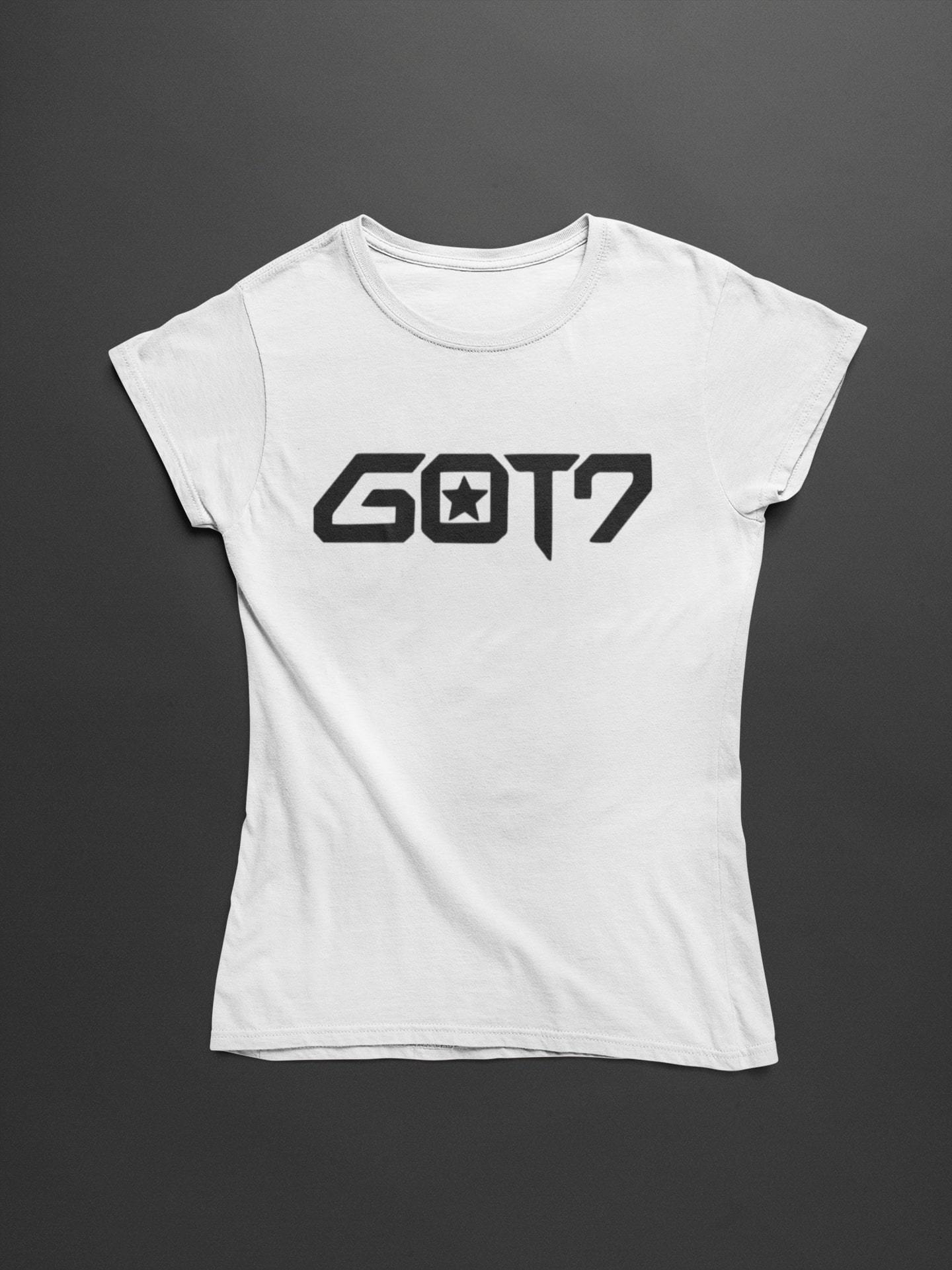 thelegalgang,KPOP GOT7 Logo T-Shirt for Women,WOMEN.