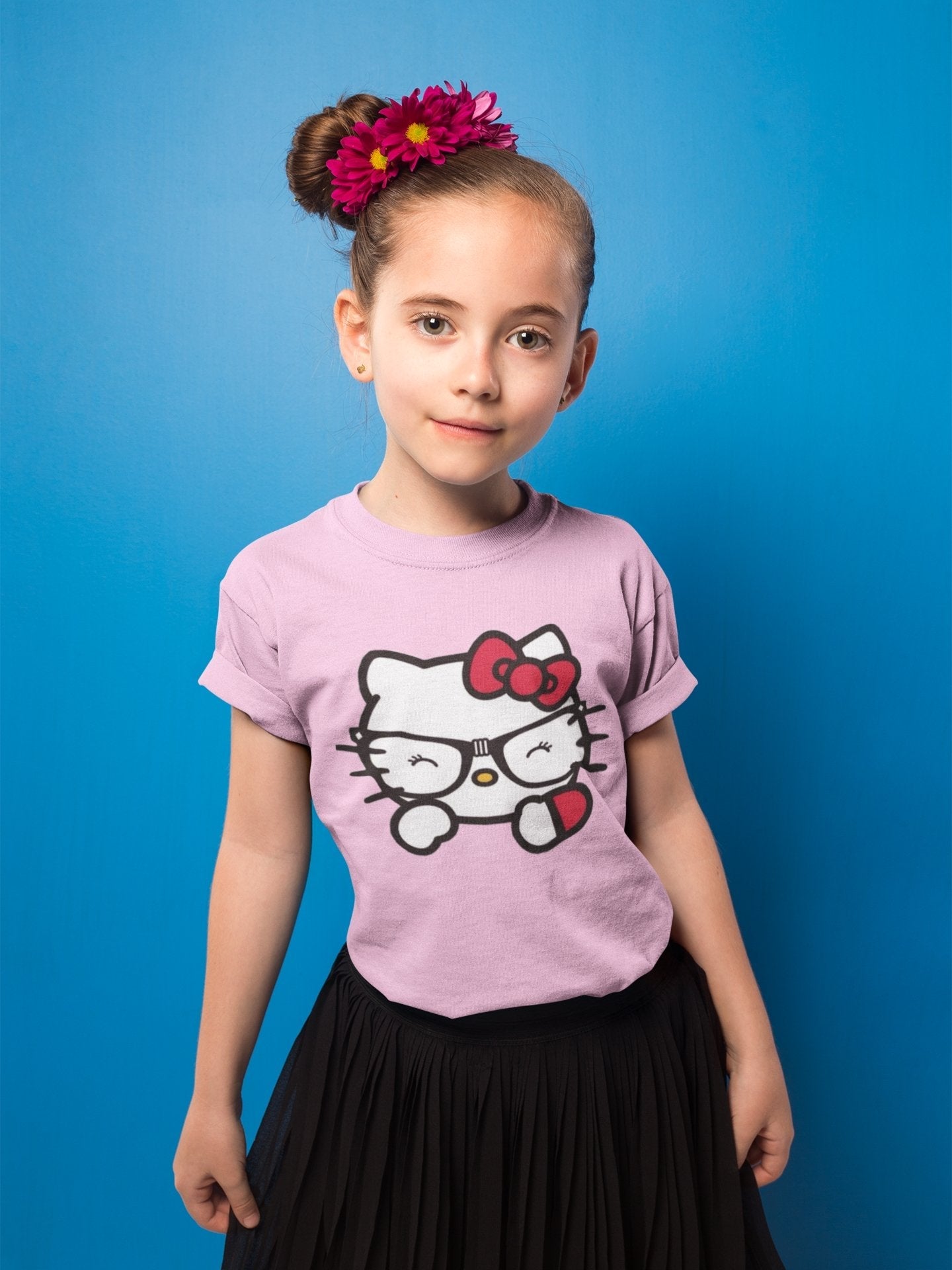 thelegalgang,Hello Kitty Face Kids Graphic T-Shirt,KIDS.