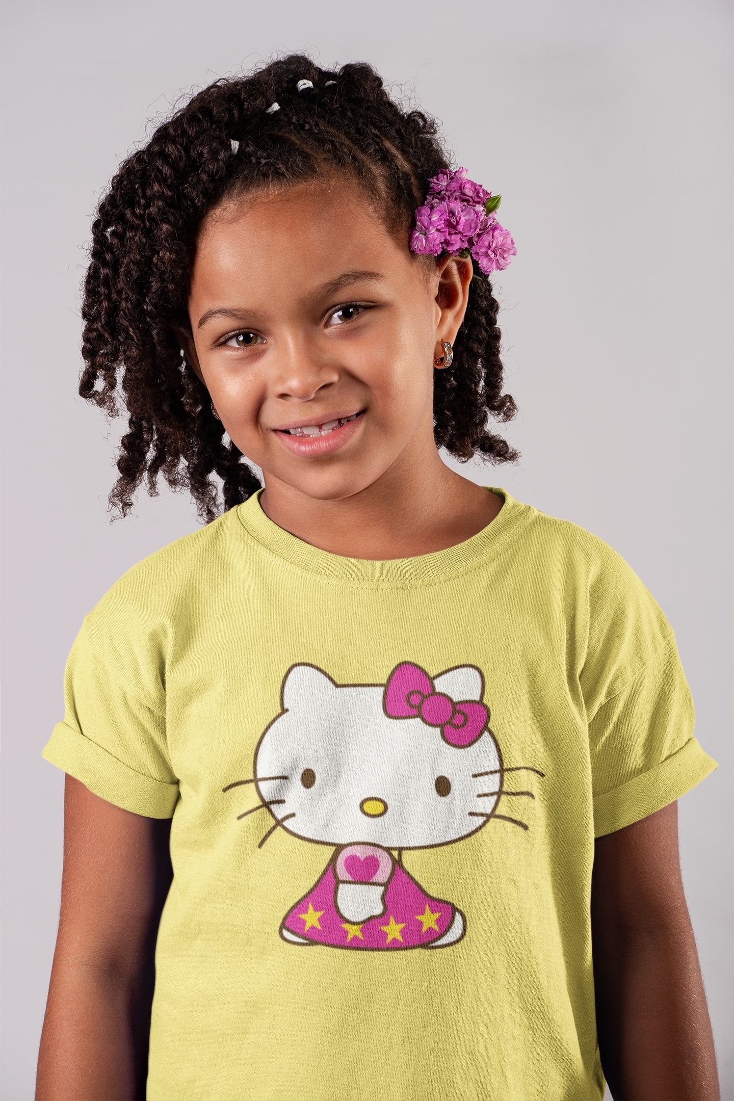 thelegalgang,Hello Kitty in Car Kids Graphic T-Shirt,KIDS.