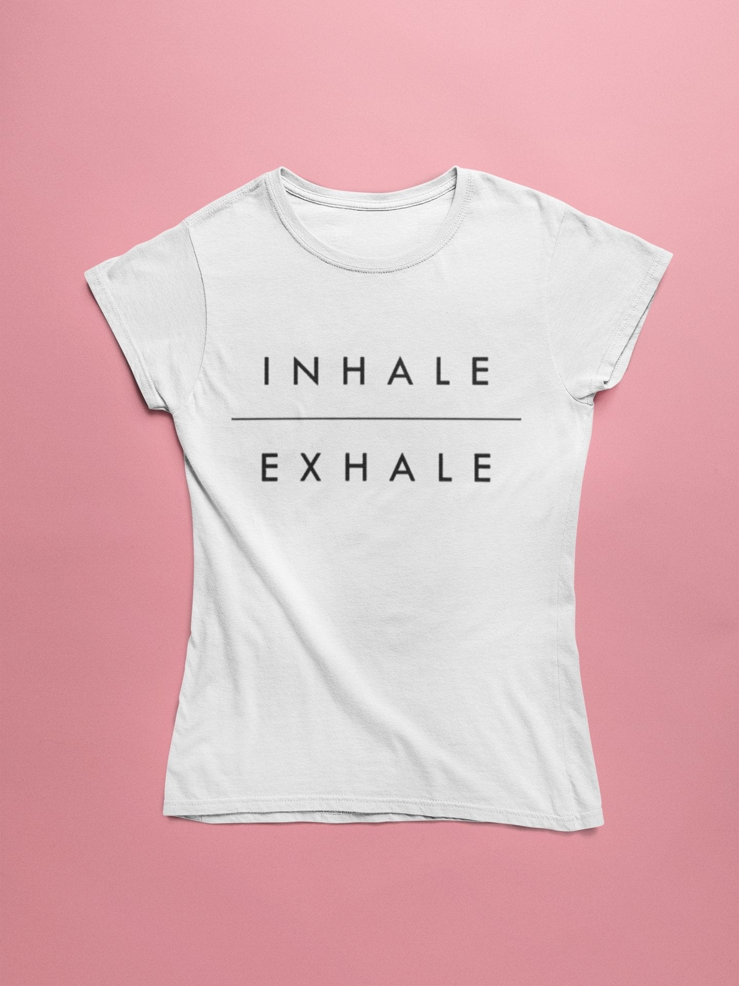 Inhale Exhale Yoga Tees for women - Insane Tees