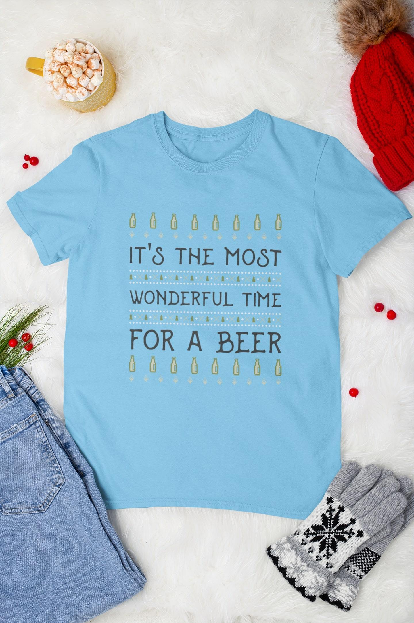 Its the Most Wonderful Time for a Beer T-Shirt