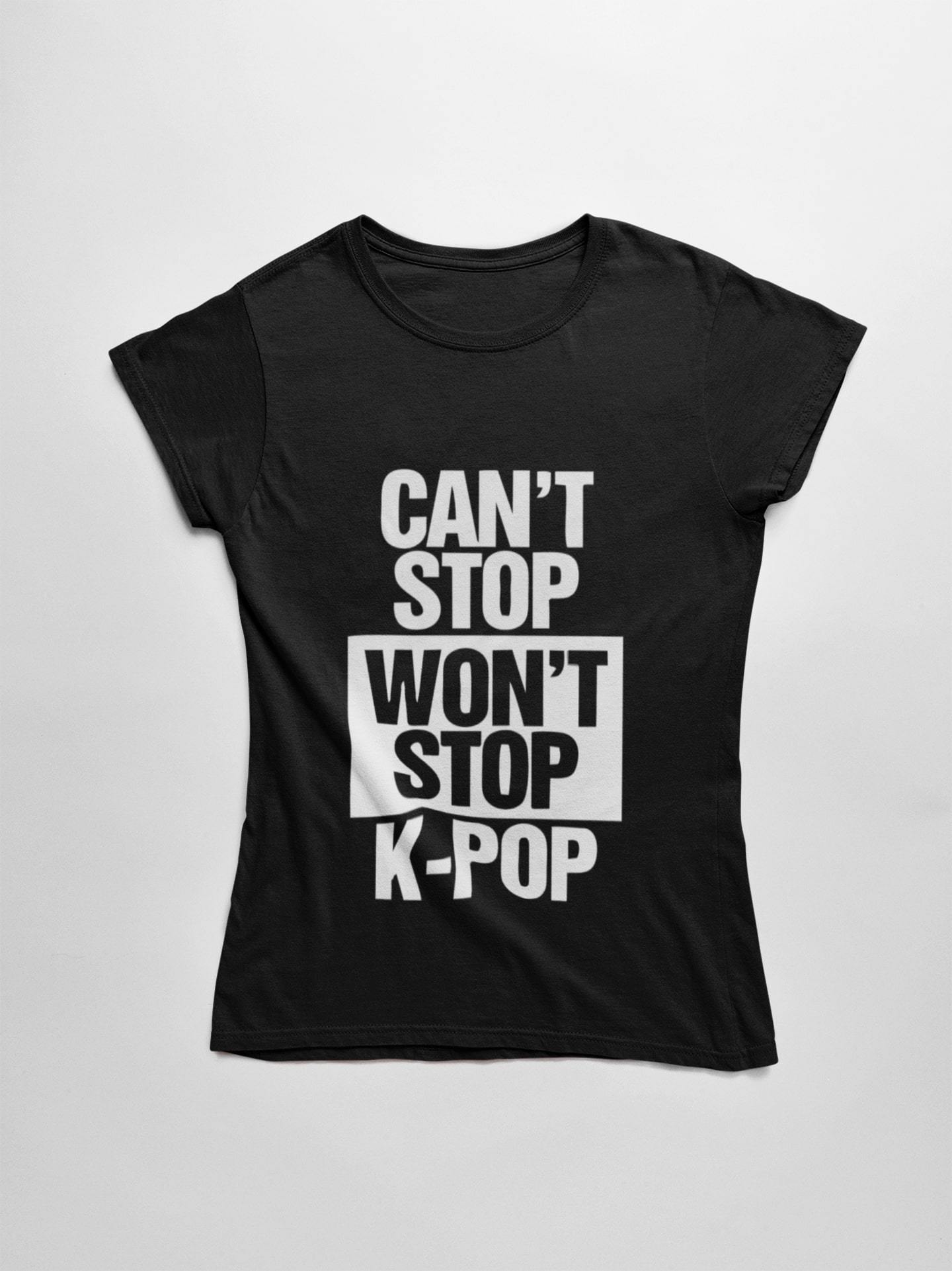thelegalgang,KPOP Cant Stop Wont Stop T-Shirt for Women,WOMEN.