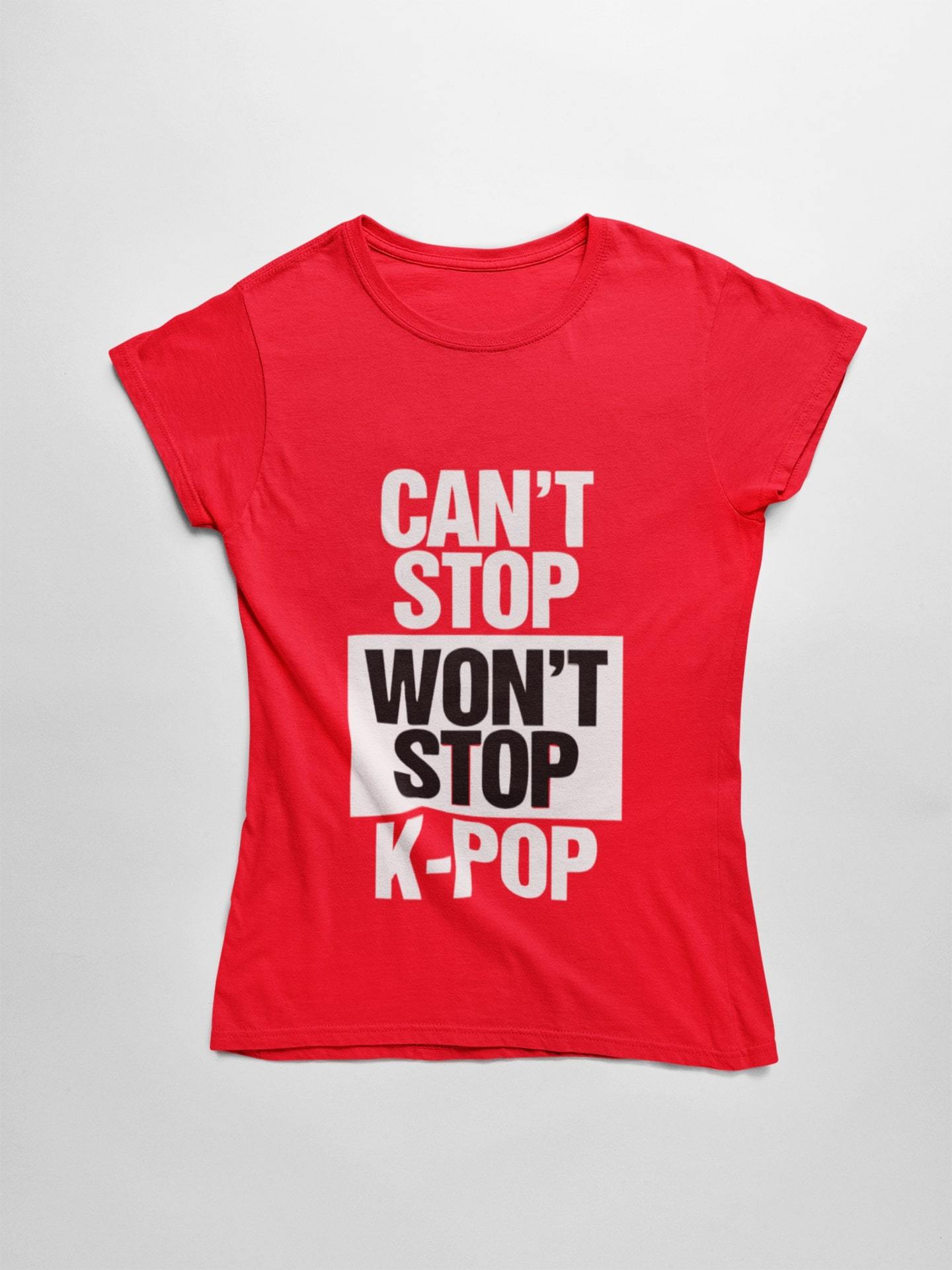 thelegalgang,KPOP Cant Stop Wont Stop T-Shirt for Women,WOMEN.