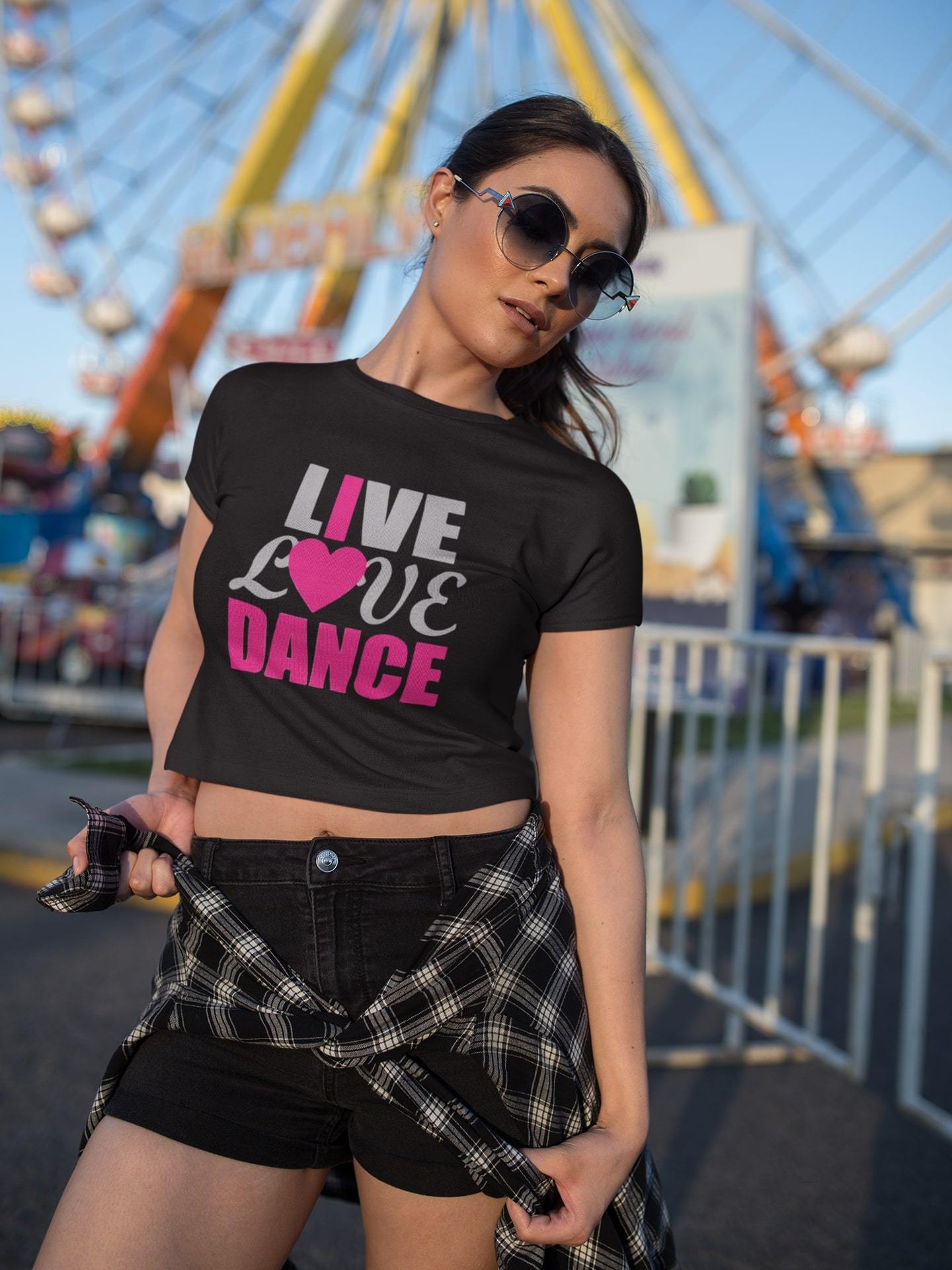 thelegalgang,Live.Love.Dance Crop Top,CROP TOP.