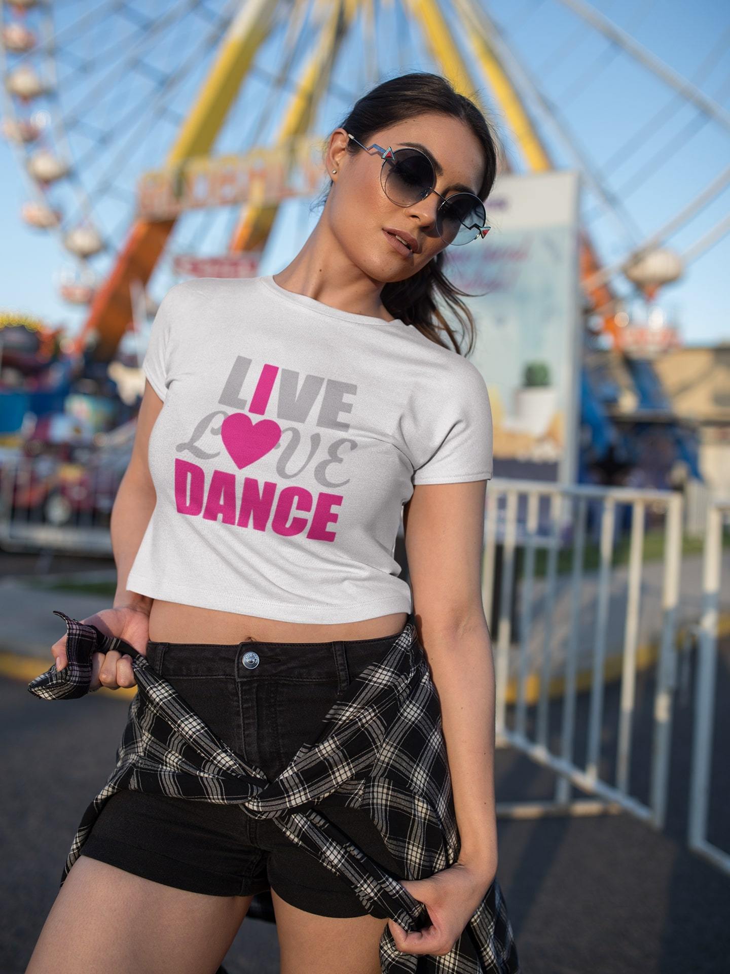 thelegalgang,Live.Love.Dance Crop Top,CROP TOP.