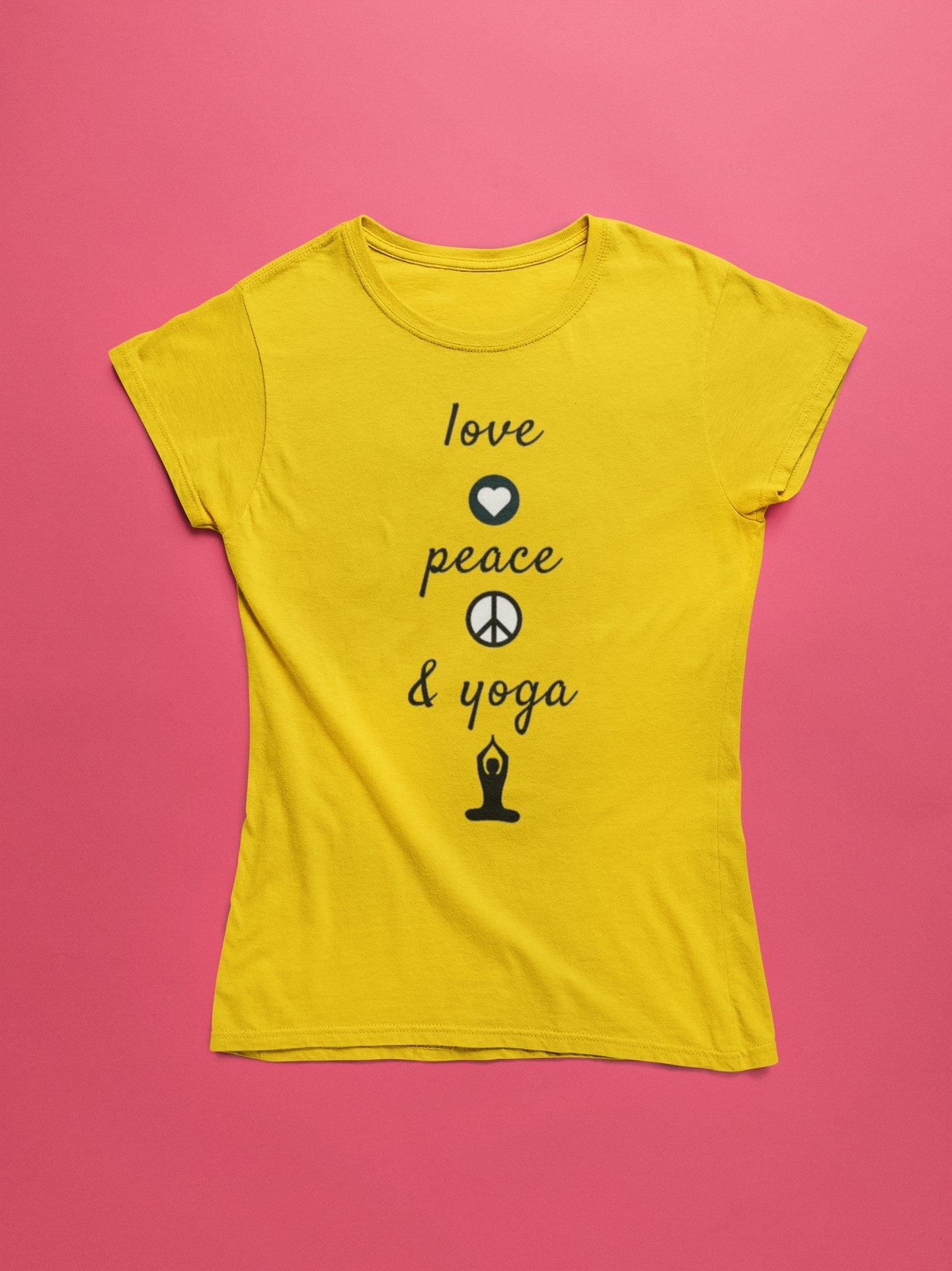 Love Peace & Yoga - Insane Tees