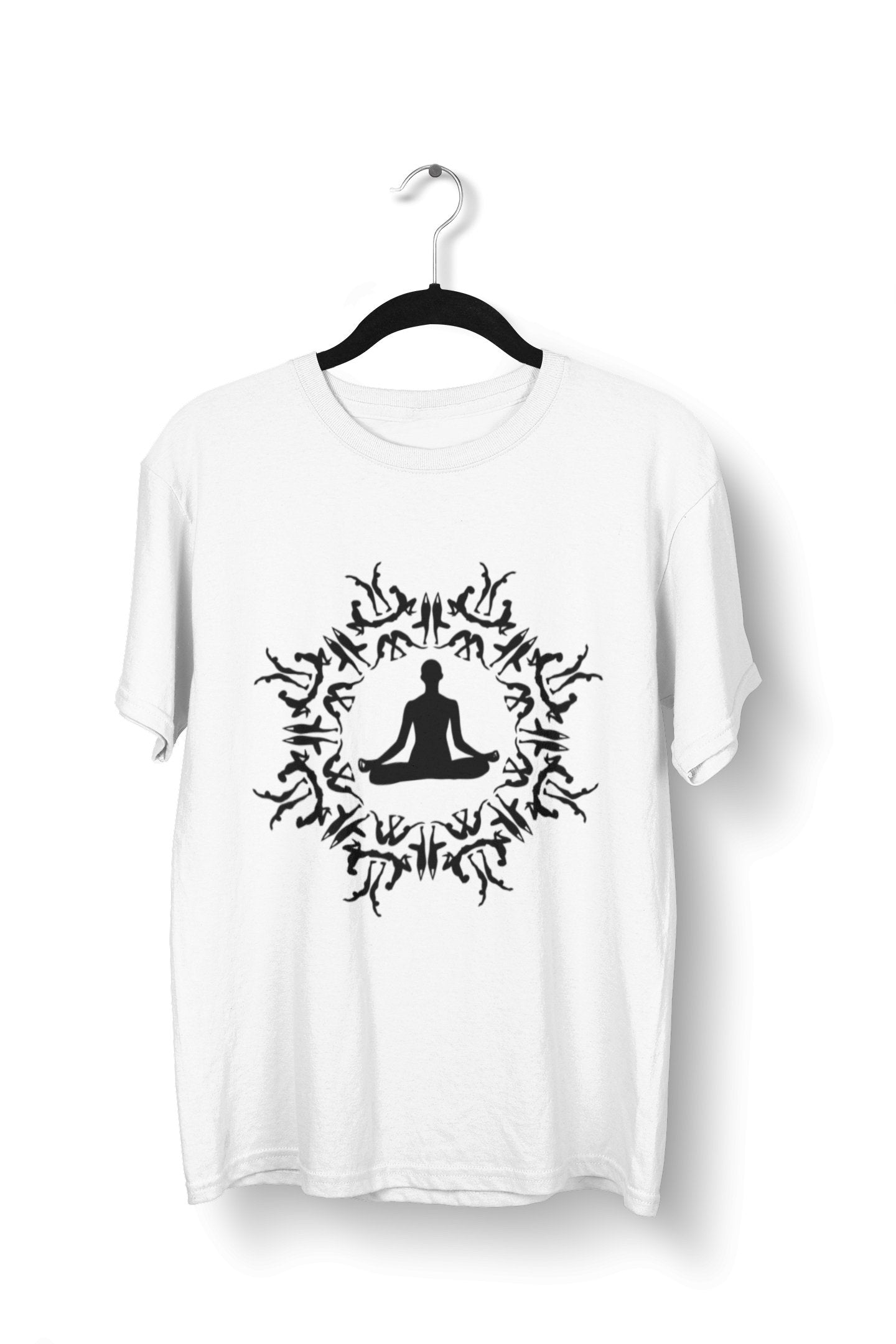 thelegalgang,Mandala Art Printed Yoga T-Shirt for Men,.