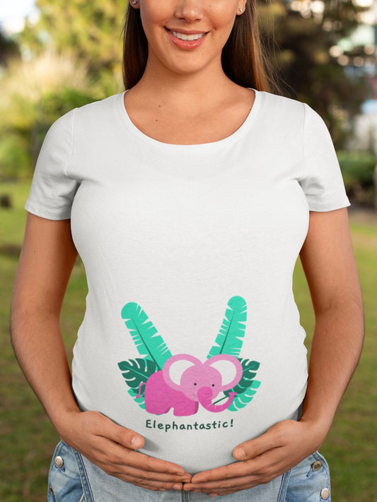 thelegalgang,Elephantastic Graphic Maternity T shirt,WOMEN.