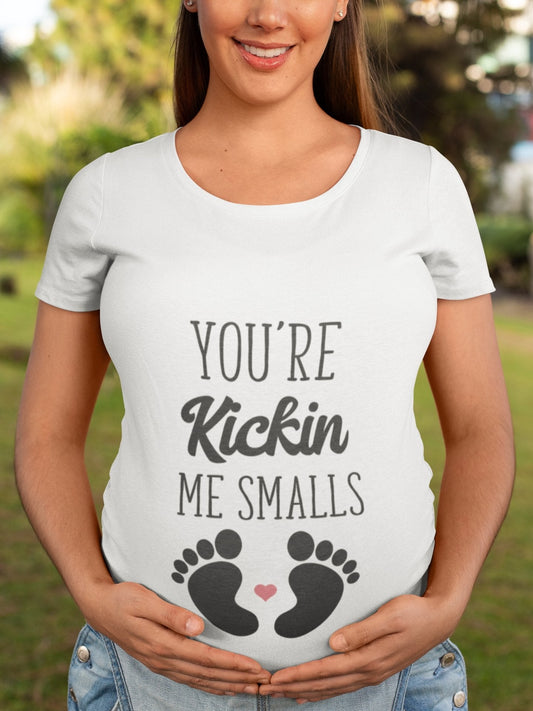thelegalgang,You are kickin me funny Maternity T shirt,WOMEN.