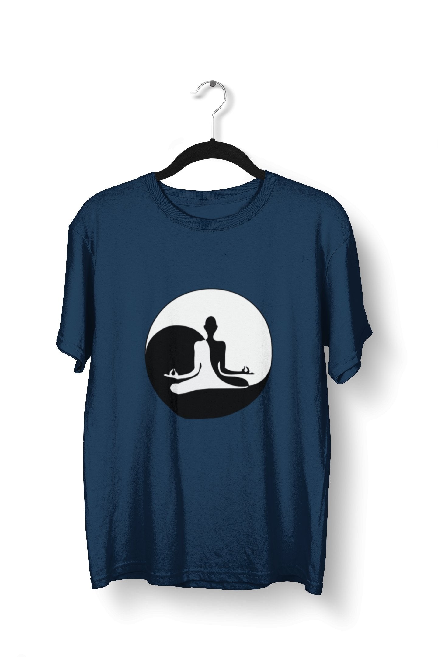 thelegalgang,Ying Yang Graphic Printed Yoga T-Shirt for Men,.