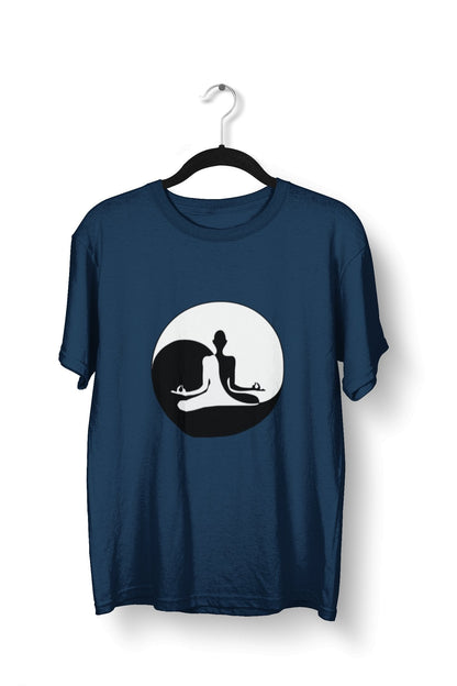 thelegalgang,Ying Yang Graphic Printed Yoga T-Shirt for Men,.