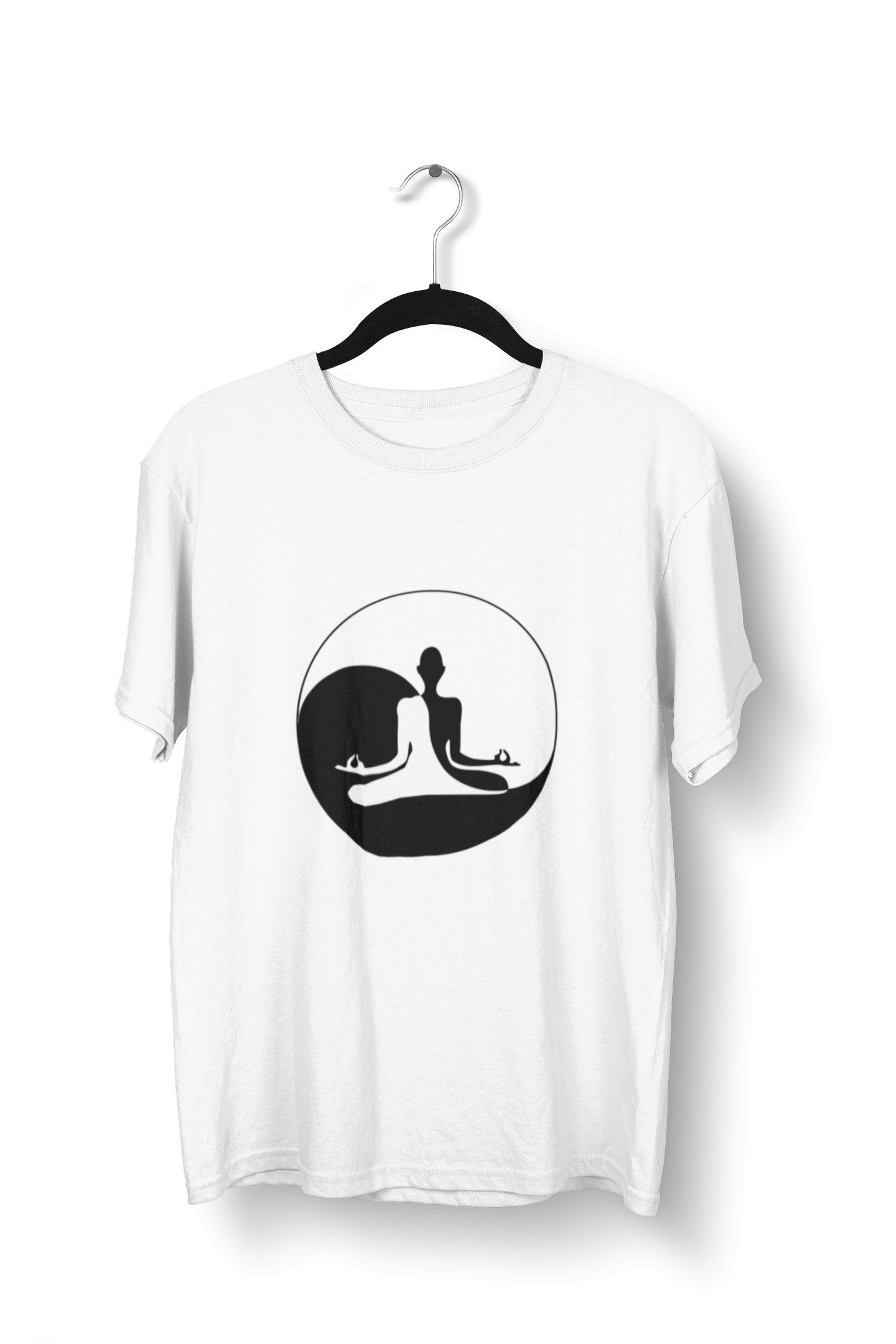 thelegalgang,Ying Yang Graphic Printed Yoga T-Shirt for Men,.