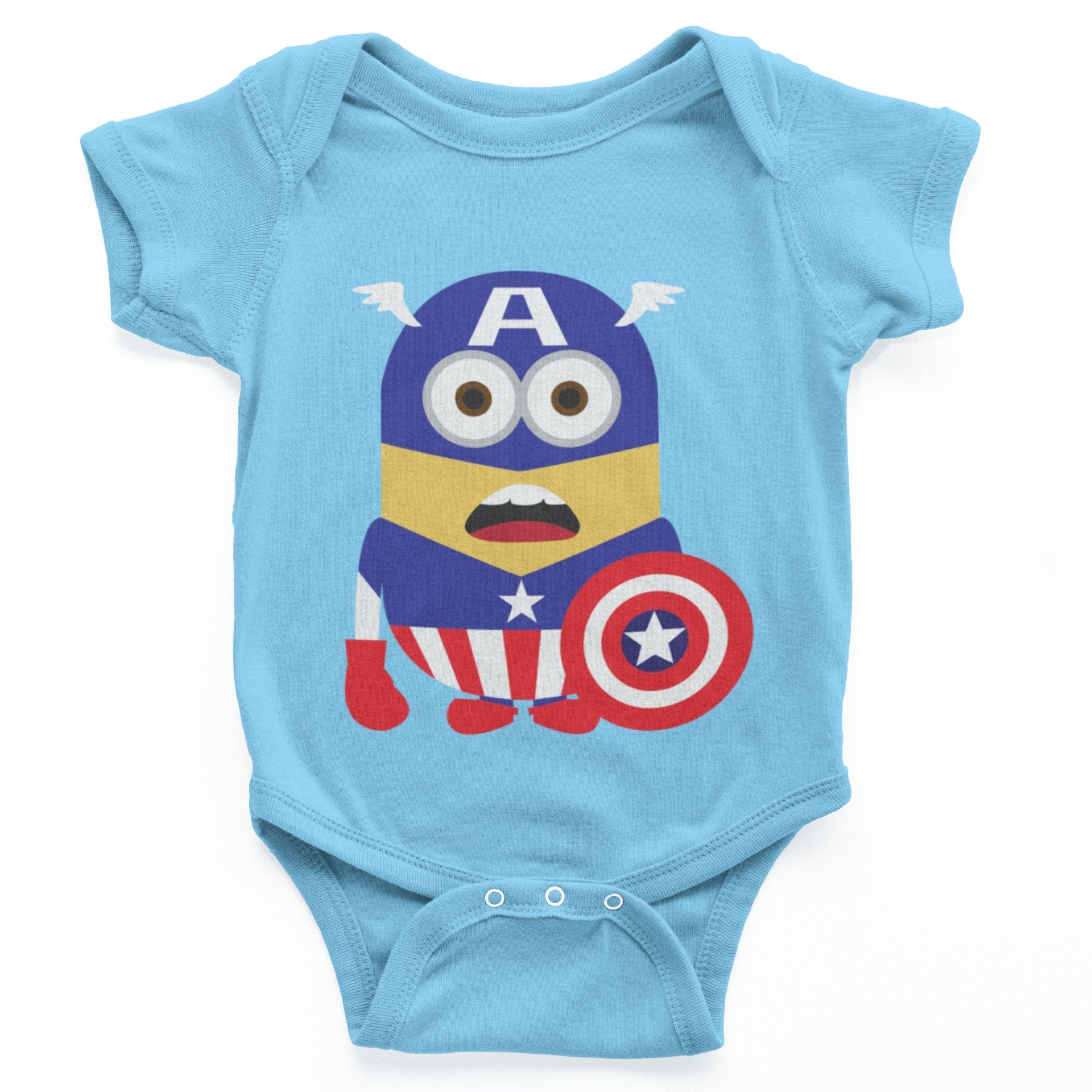 thelegalgang,Captain America Graphic Onesies for Babies,.
