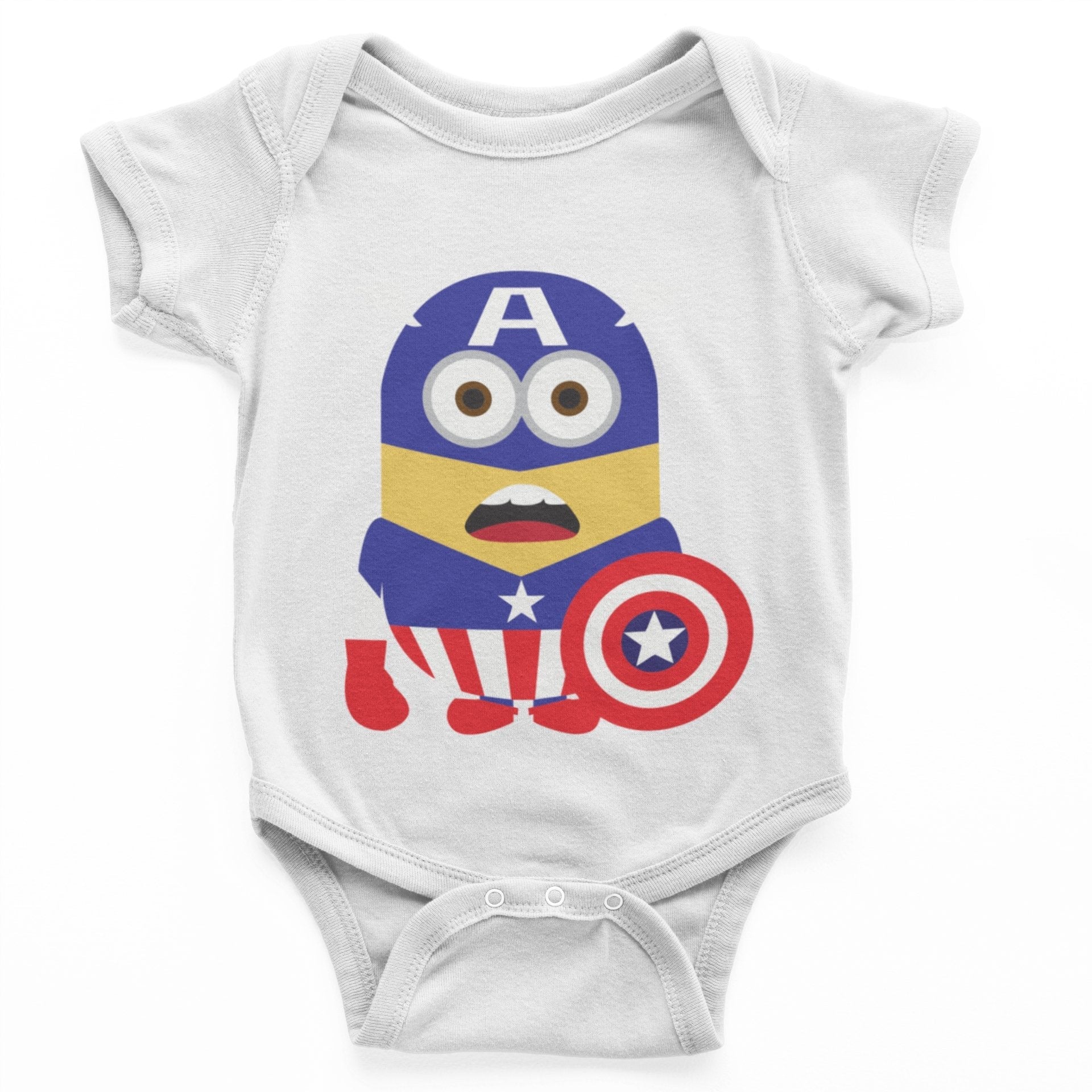 thelegalgang,Captain America Graphic Onesies for Babies,.