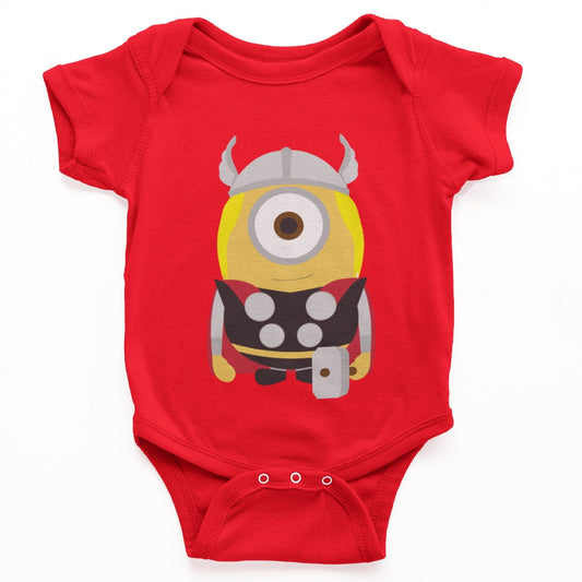 thelegalgang,Minion Thor Graphic Onesies for Babies,.