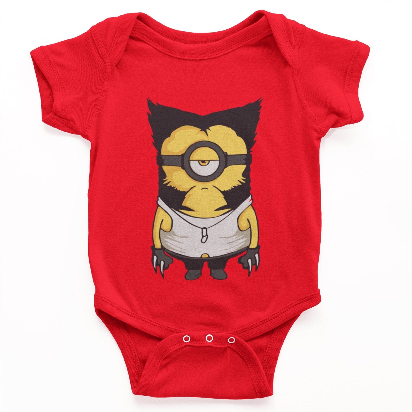 thelegalgang,Minion Wolverine Graphic Onesies for Babies,.