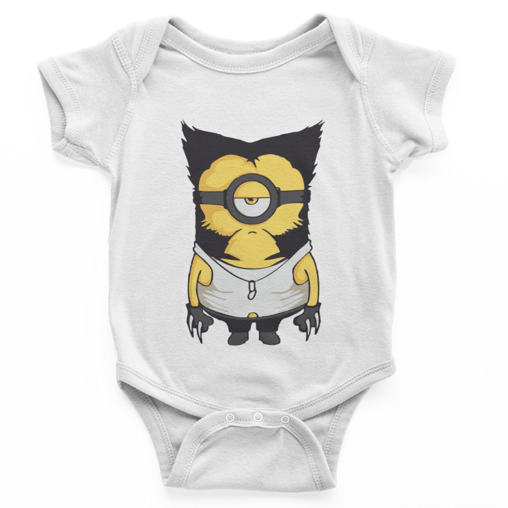 thelegalgang,Minion Wolverine Graphic Onesies for Babies,.