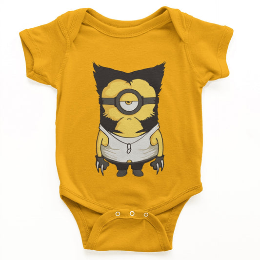 thelegalgang,Minion Wolverine Graphic Onesies for Babies,.