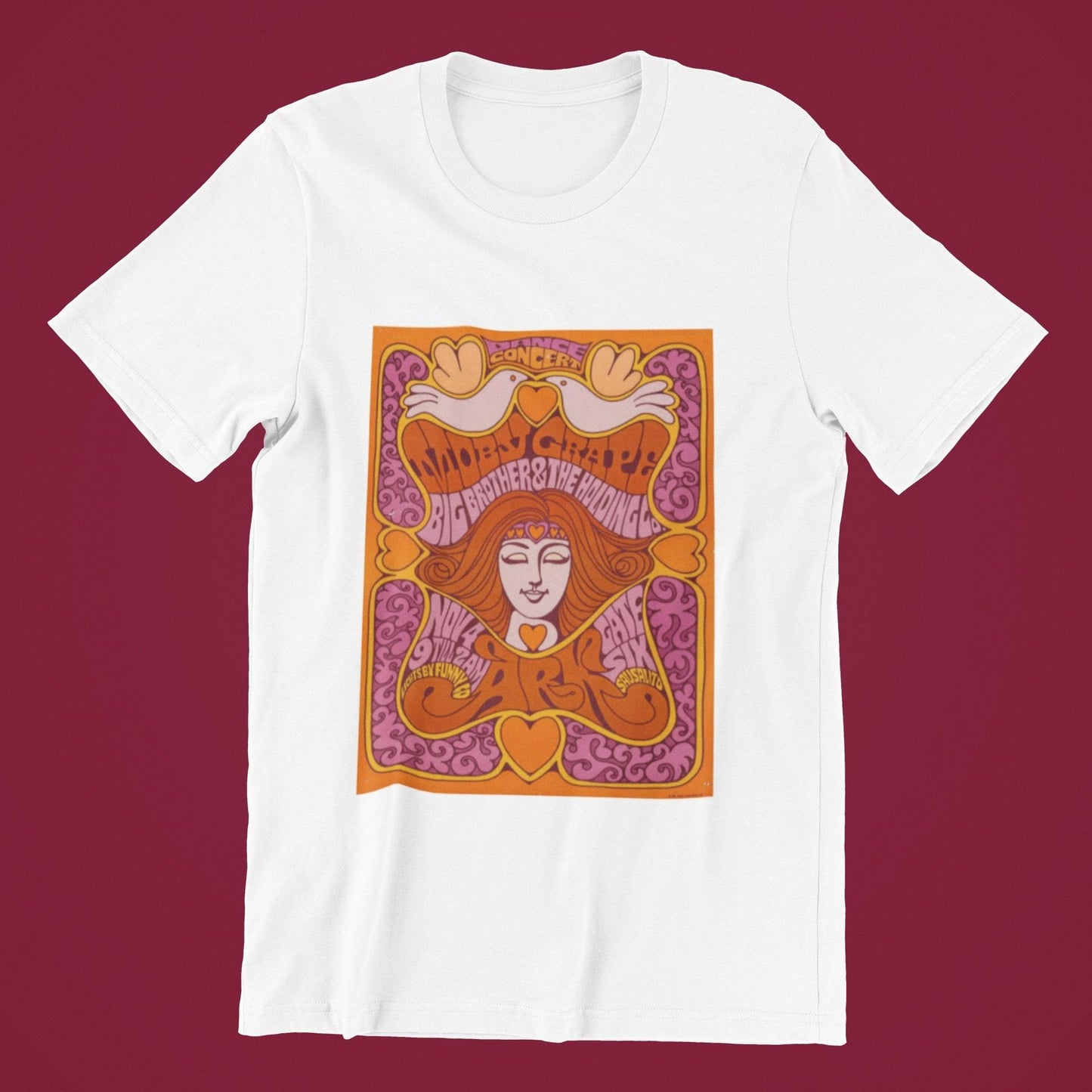 Moby Grape Psychedelic T shirt for Men - Insane Tees