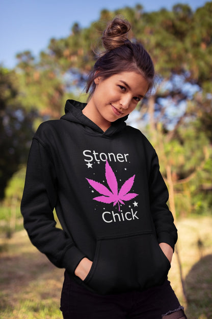 Stoner Chick Hoodie - Insane Tees