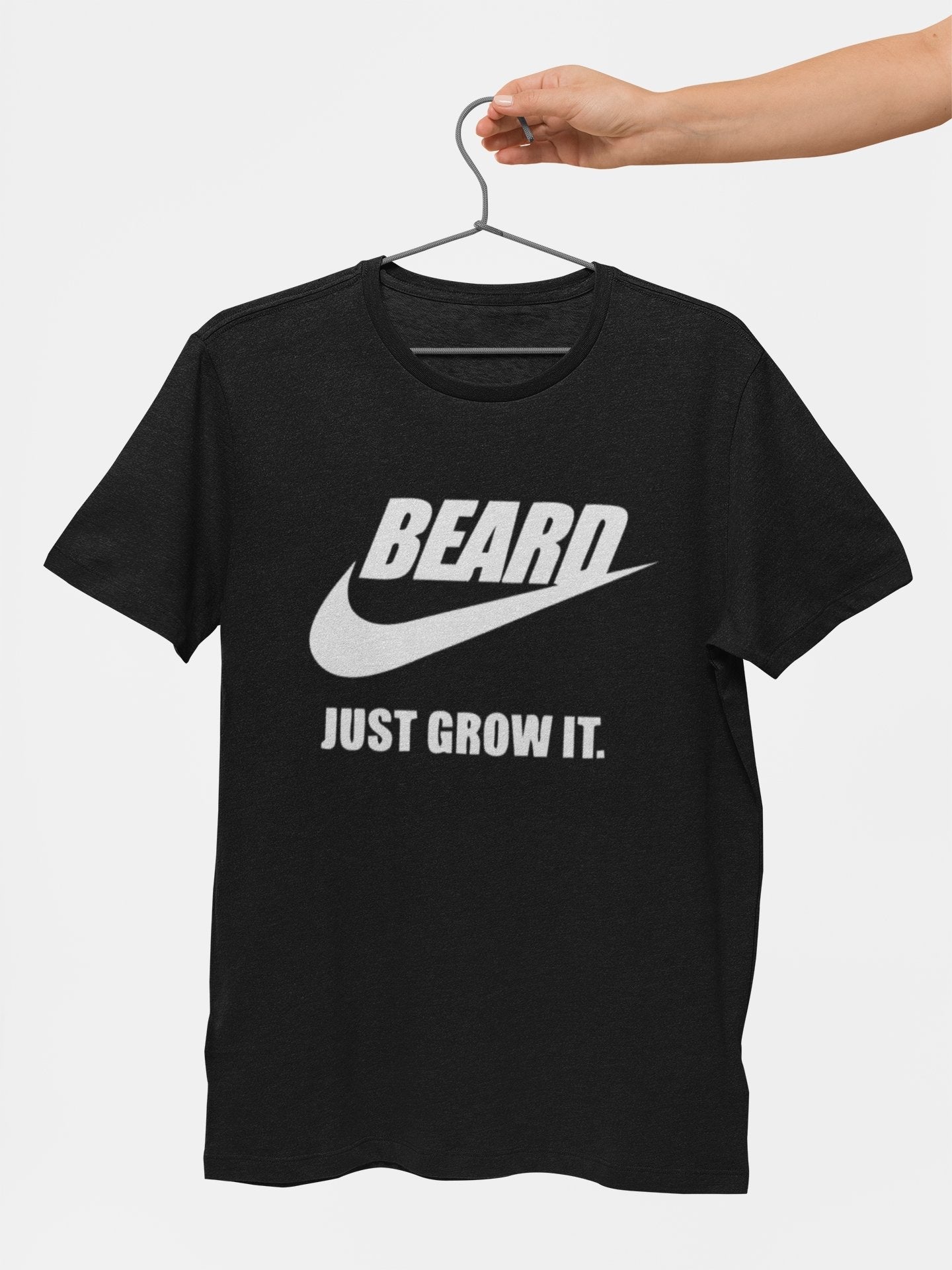 thelegalgang,Beard Just Grow It T Shirt for Bearded Men,MEN.