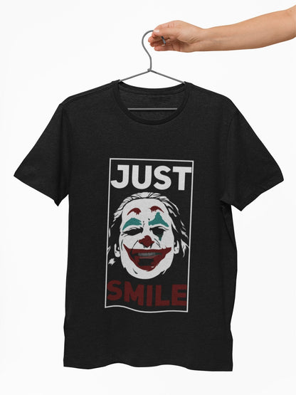 Just Smile Joker T shirt - Insane Tees