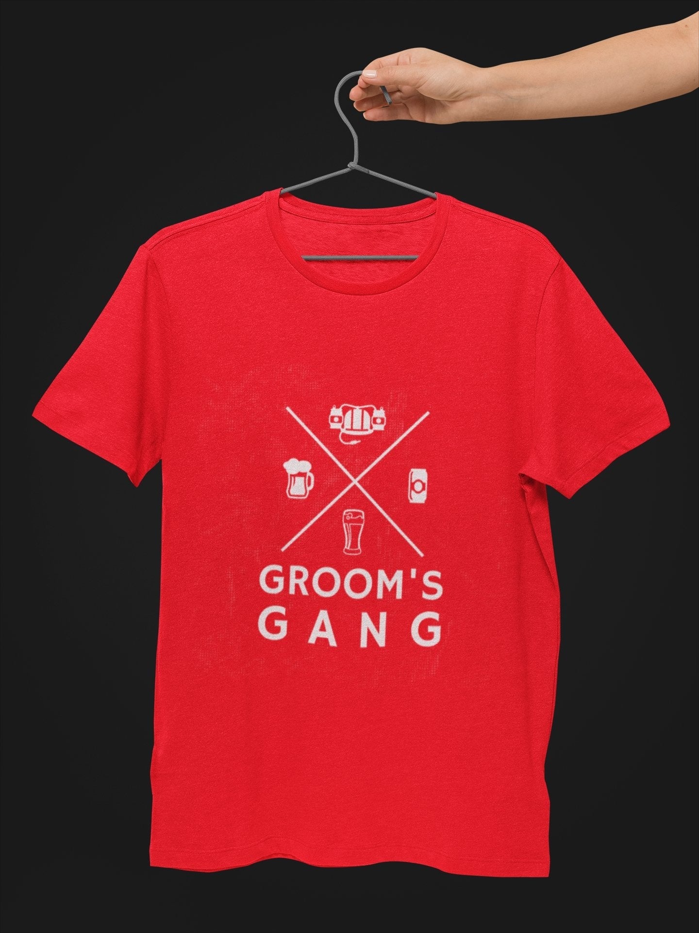Grooms Gang Bachelor Party T-Shirt - Insane Tees