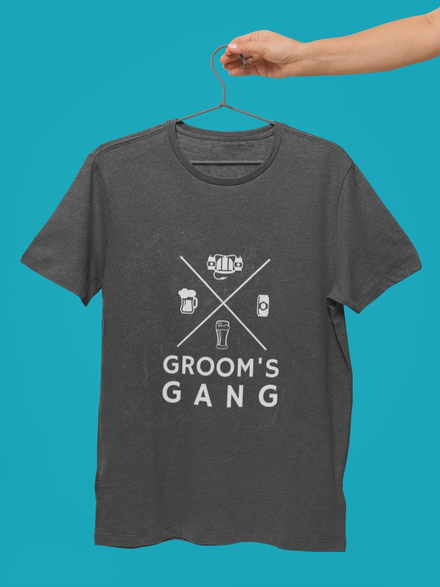 Grooms Gang Bachelor Party T-Shirt - Insane Tees