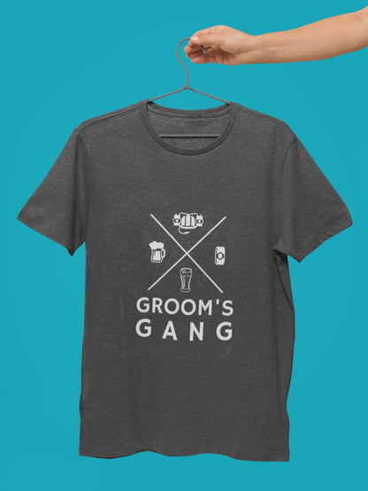 Grooms Gang Bachelor Party T-Shirt - Insane Tees