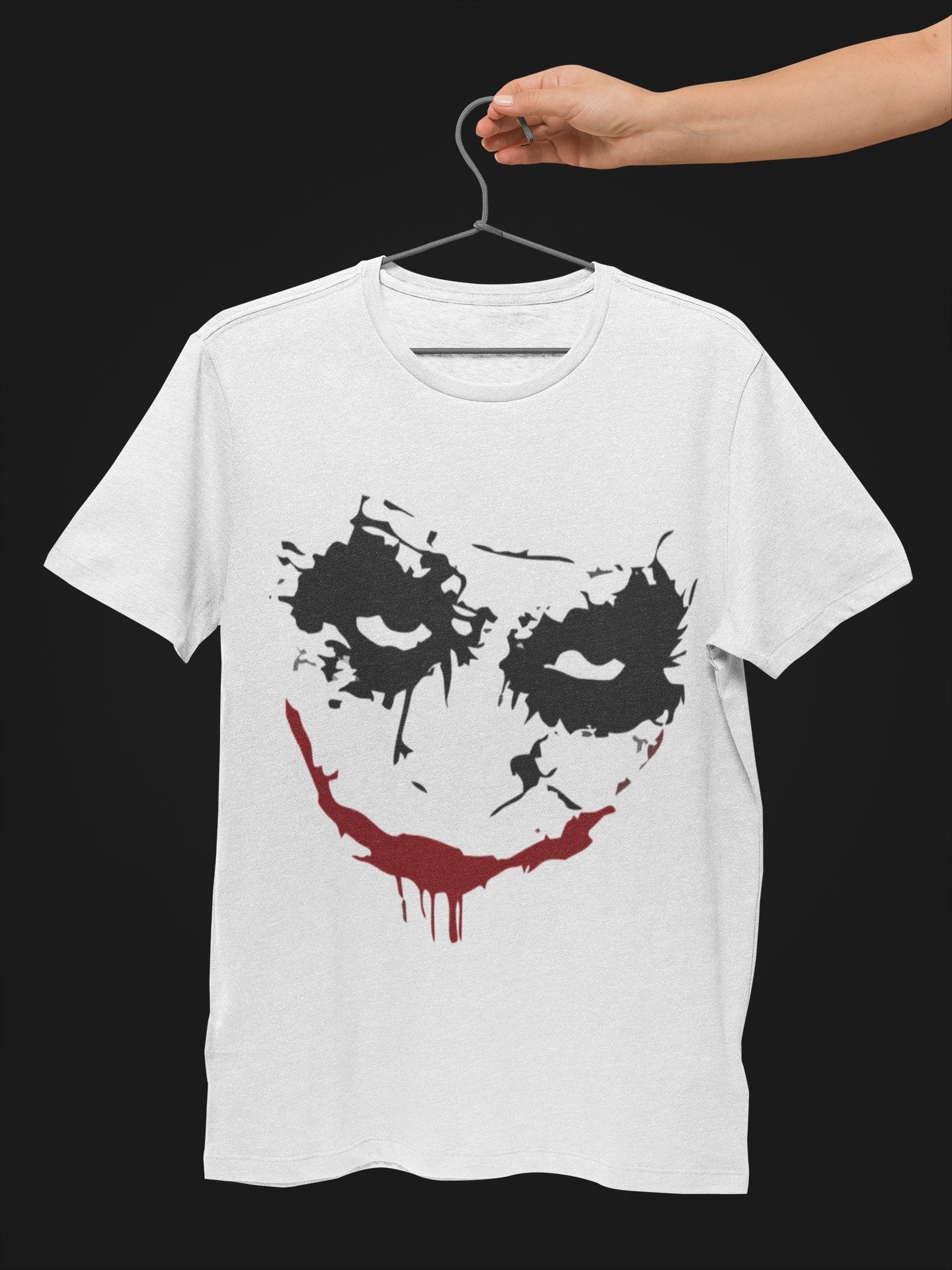 Smiley Face Heath ledger T shirt - Insane Tees