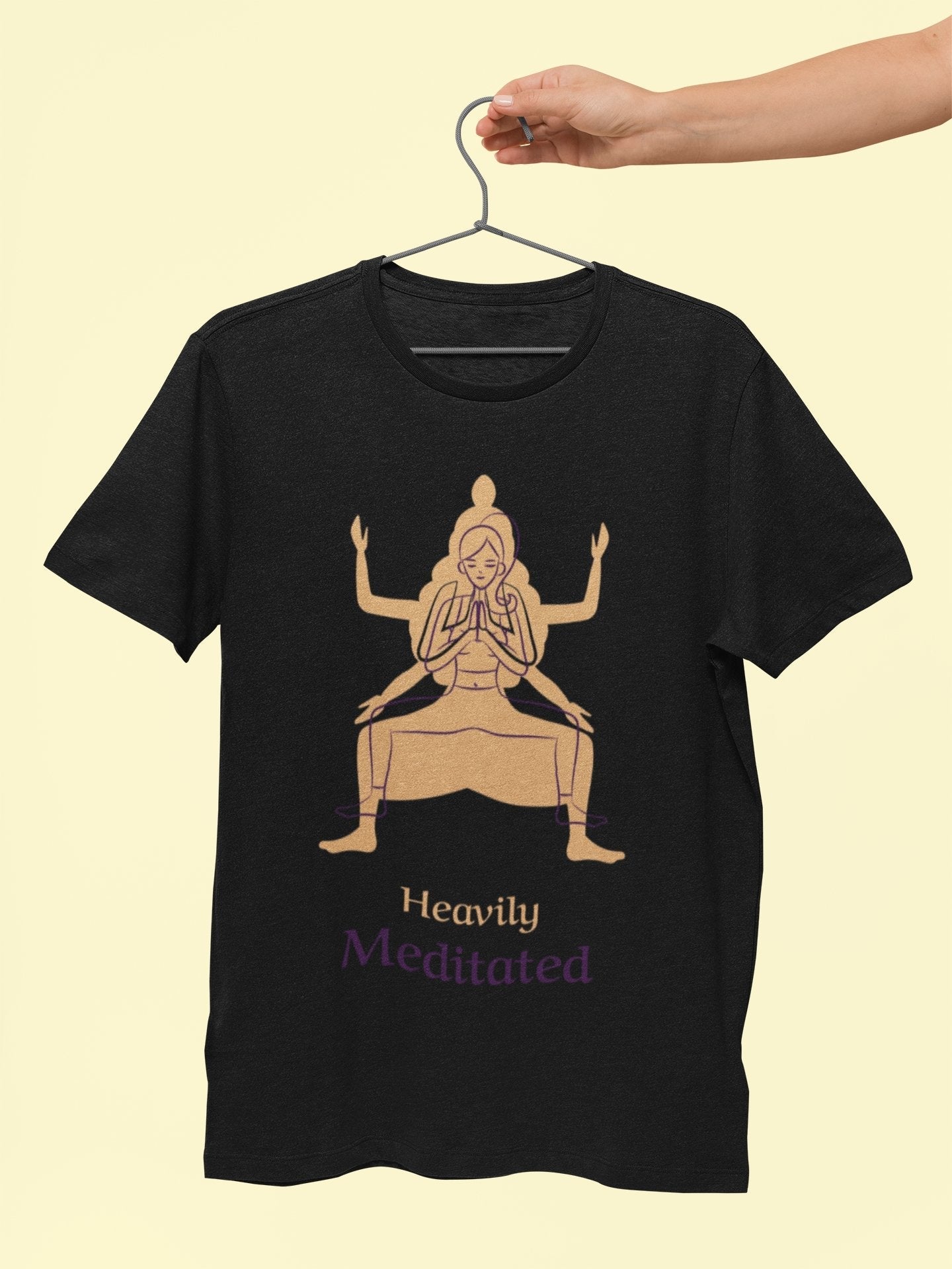 thelegalgang,Heavily Meditated Yoga T shirt for Men,MEN.