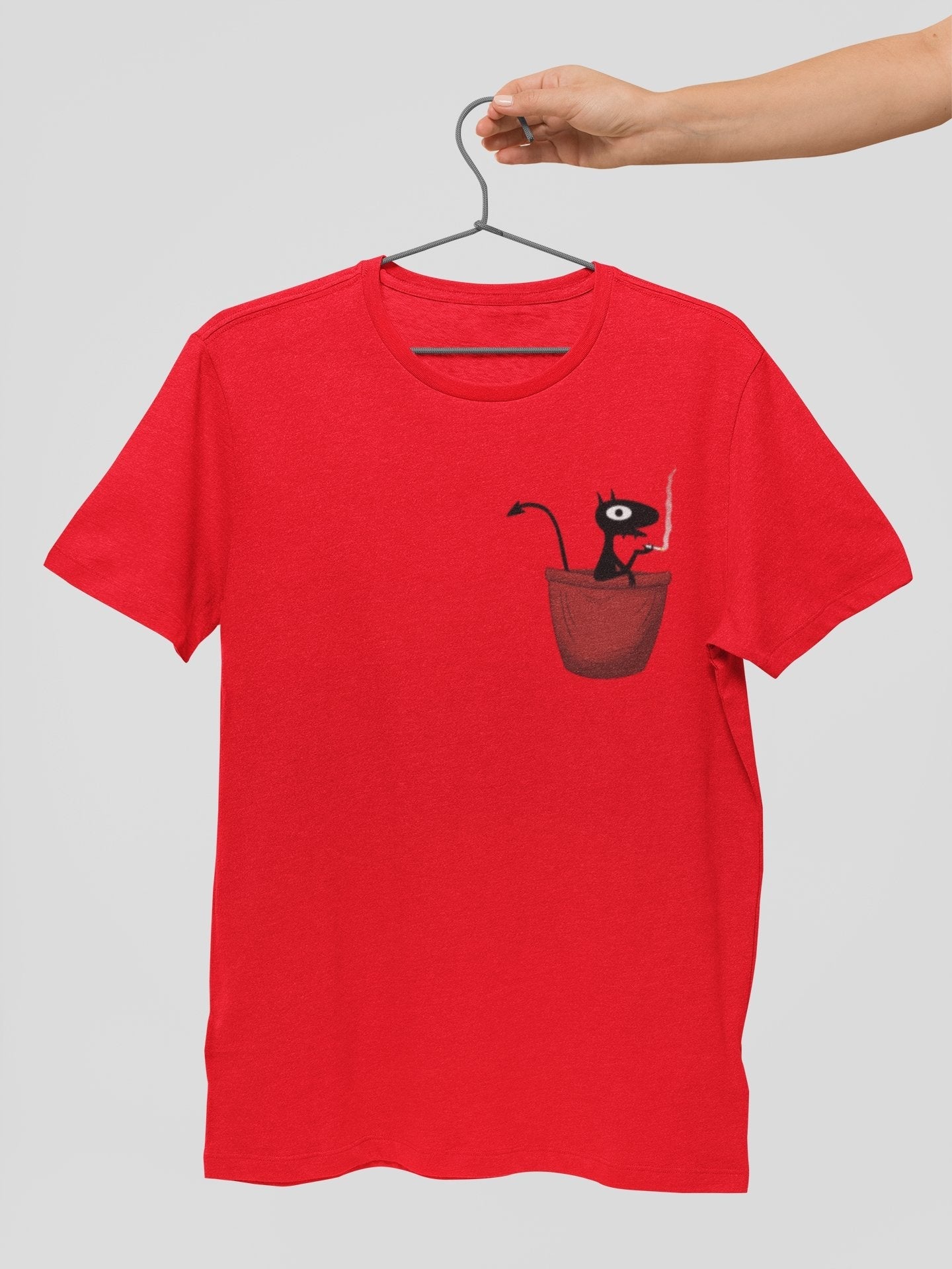 Lucifer the Demon in Hot Pocket Tee - Insane Tees
