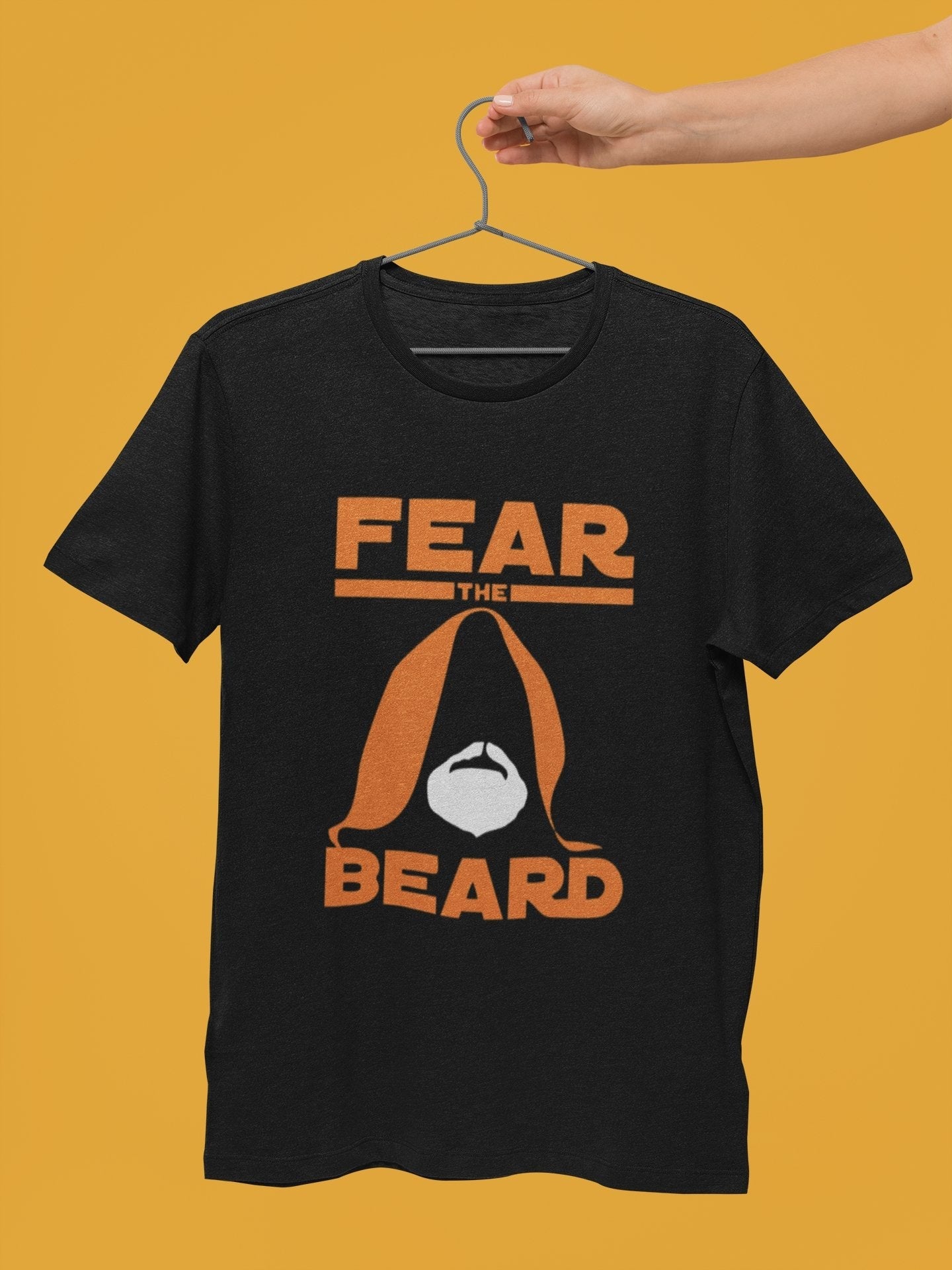 thelegalgang,Star Wars Fear The Beard T Shirt for Bearded Men,MEN.