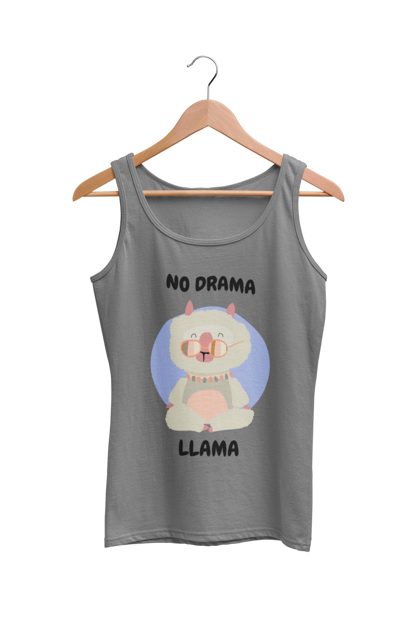 thelegalgang,No Drama Llama Tank Top,TANK TOP.