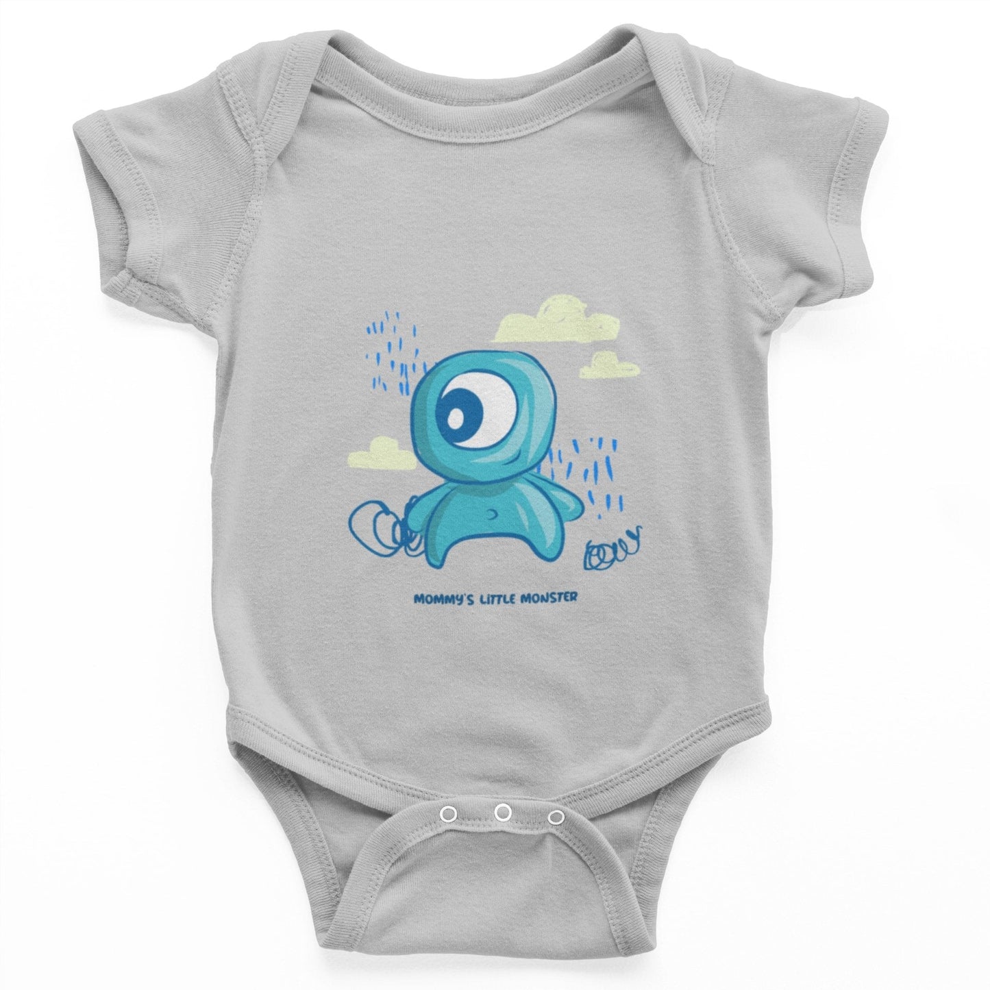 thelegalgang,Mommy's Little Monster Graphic Onesies for Babies,.