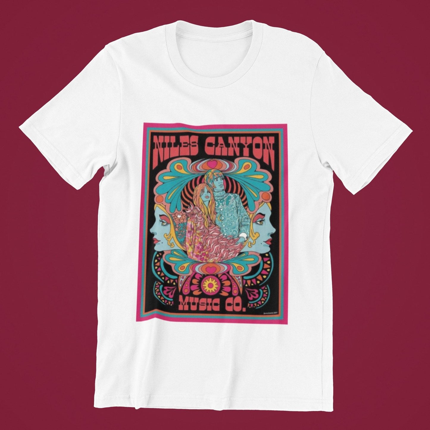 Niles Canyon Psychedelic T shirt for Men - Insane Tees