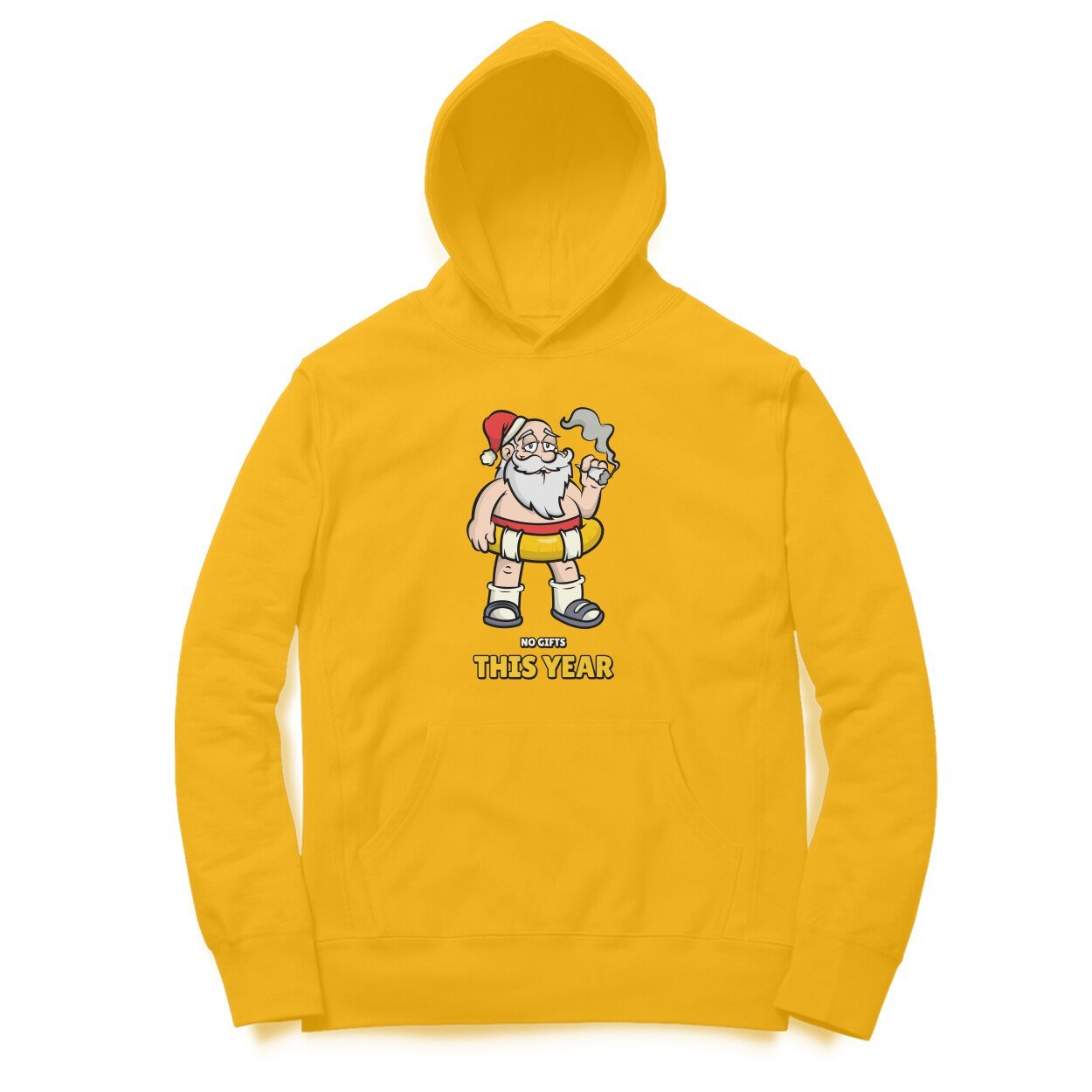 No Gift This Year Santa Hoodies
