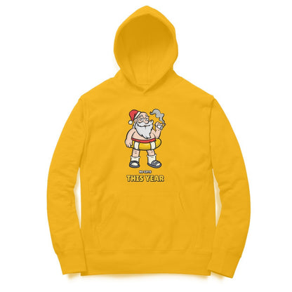 No Gift This Year Santa Hoodies
