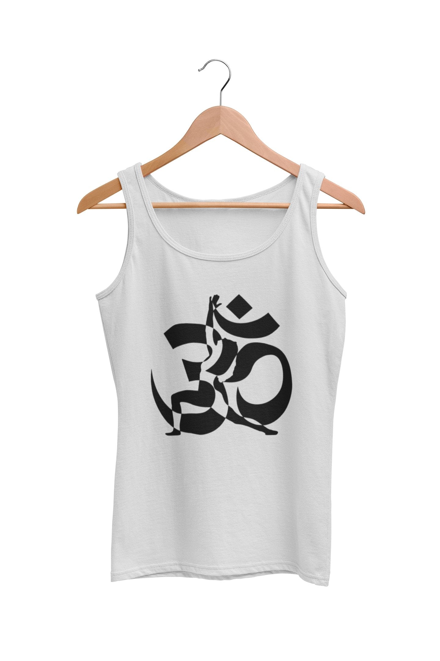 thelegalgang,Om Graphic Printed Yoga Tank Top,TANK TOP.