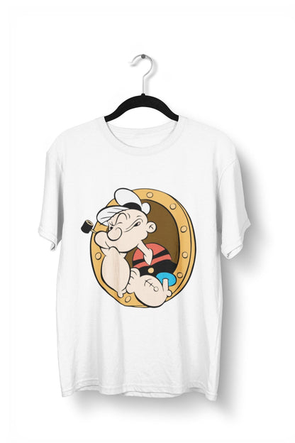 thelegalgang,Popeye Through the Window T-Shirt for Men,.