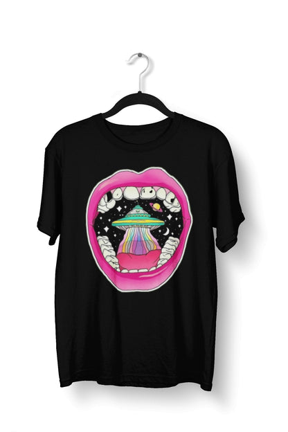 thelegalgang,Psychedelic Alien Graphic Art T-Shirt for Men,.