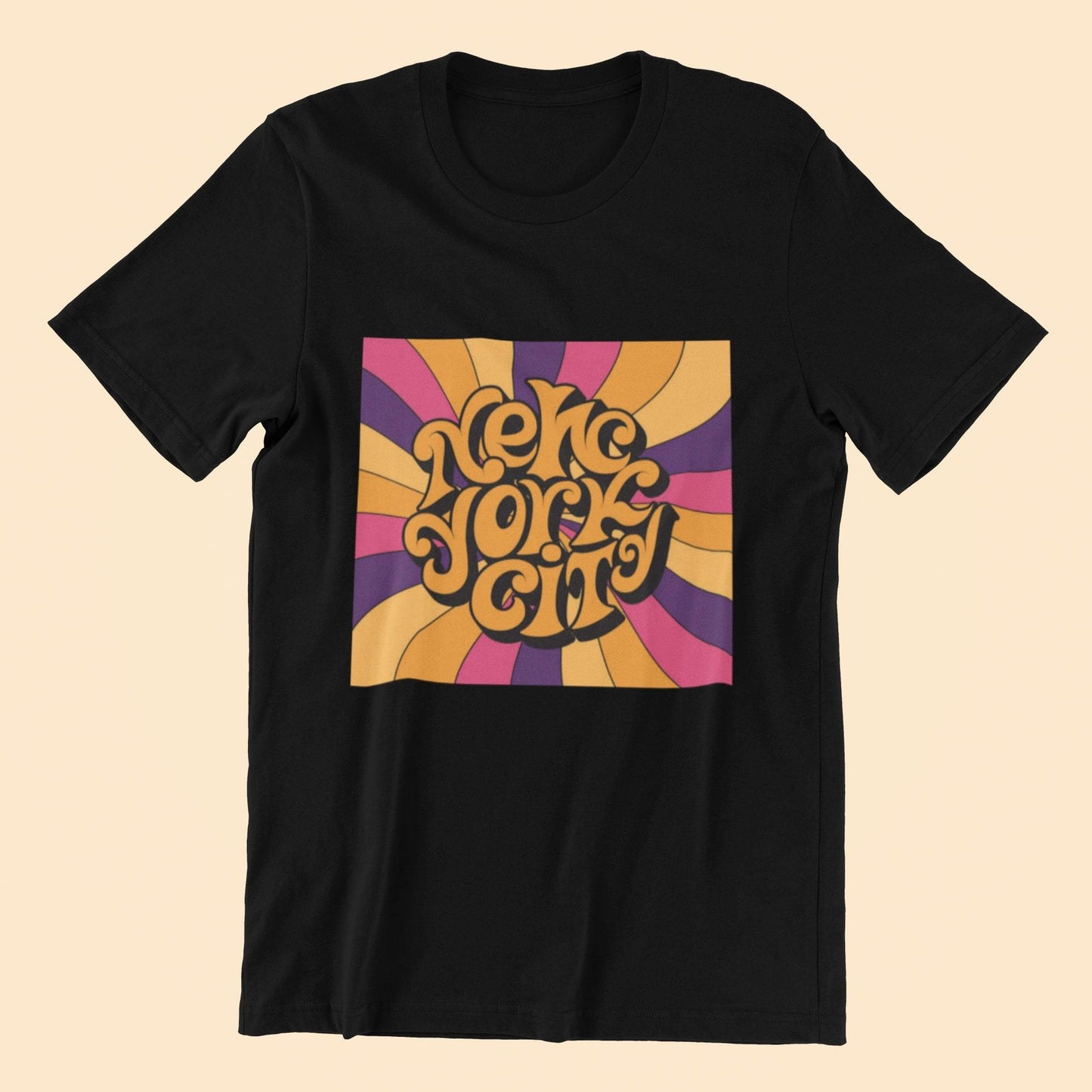 Psychedelic New York City Inspired T shirt for Men - Insane Tees
