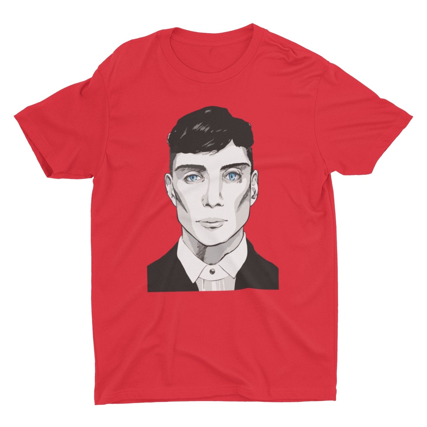 thelegalgang,Tommy Shelby Face Print Peaky Blinder Tshirt,.