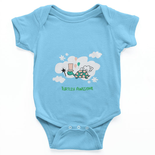 thelegalgang,Turtle Awesome Graphic Onesies for Babies,.