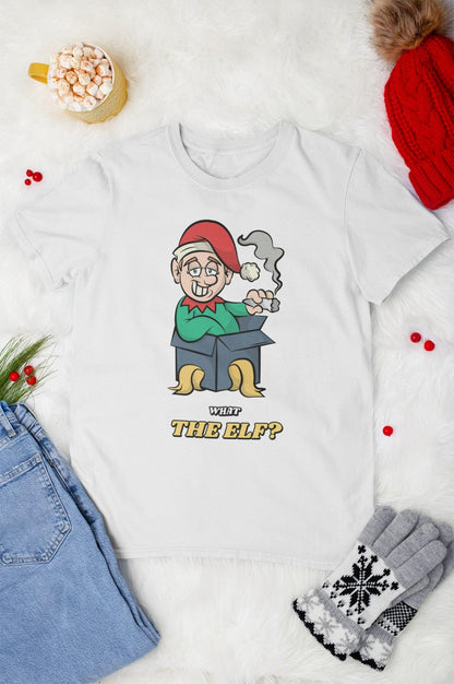 What the ELF? Funny Christmas T-Shirt