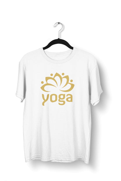 thelegalgang,Yoga Golden Graphic Printed T-Shirt,.