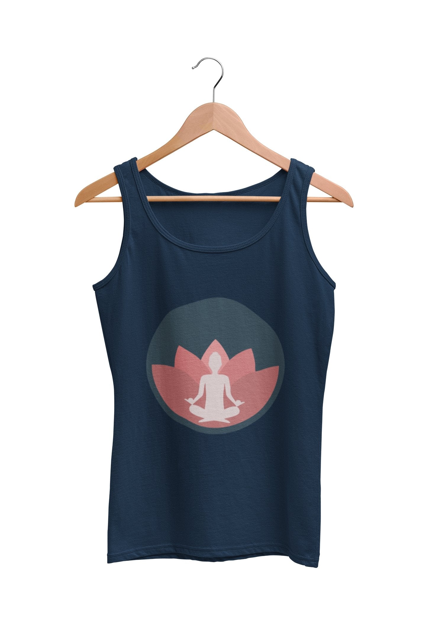 thelegalgang,Yoga Circle Meditation Design Tank Top,TANK TOP.