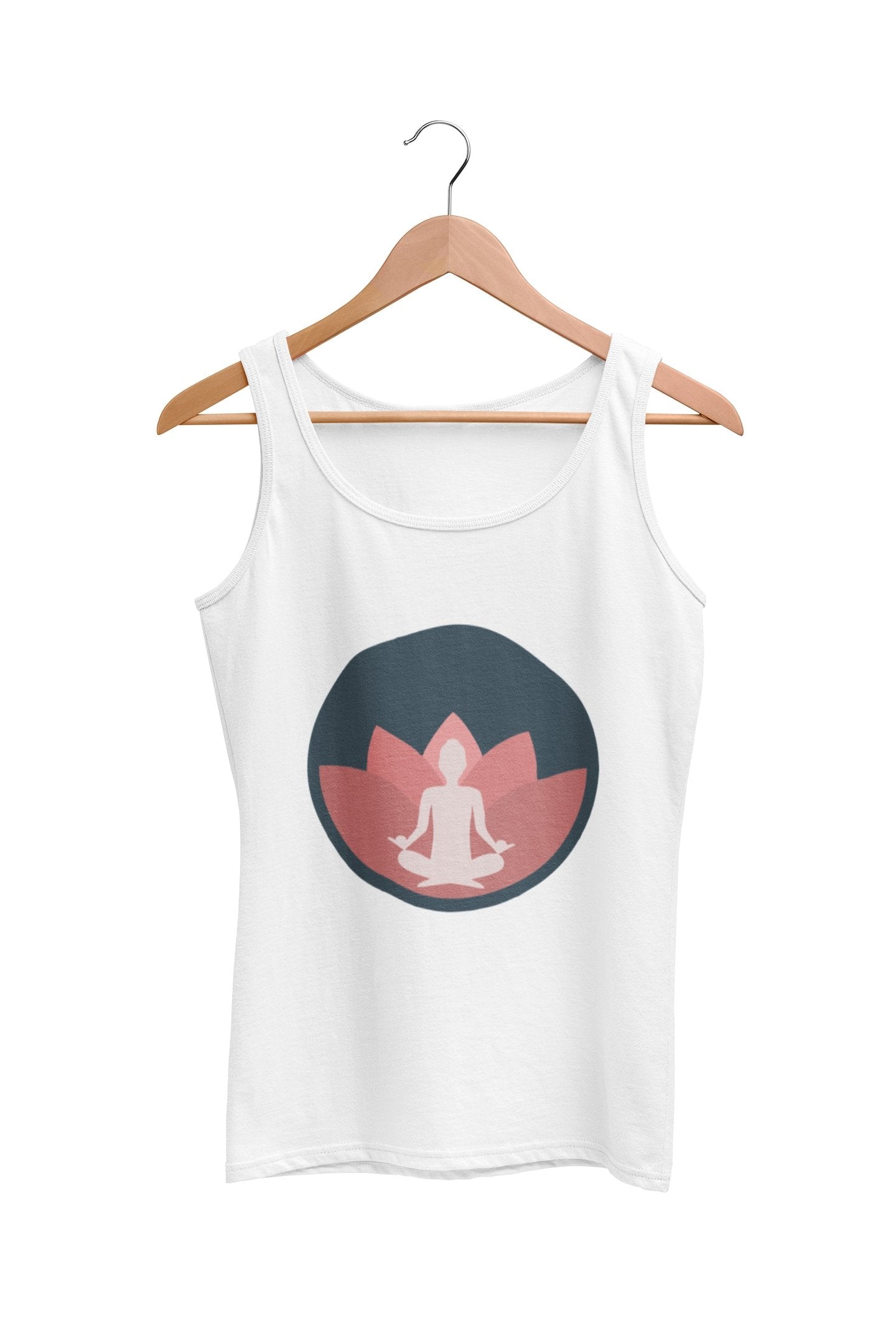 thelegalgang,Yoga Circle Meditation Design Tank Top,TANK TOP.